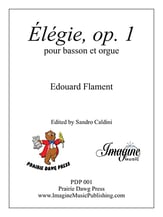 Elegie Op. 1 Bassoon Solo with Organ cover